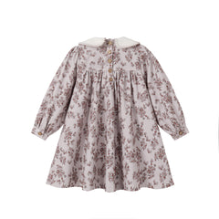 NOU NELLE 2PC CORDUROY FLORAL DRESS AND CARDIGAN