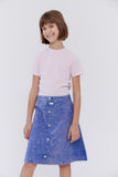 CREW KIDS BUTTON DOWN SKIRT