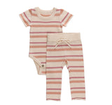 KIPP BABY 2PC STRIPED KNIT SET