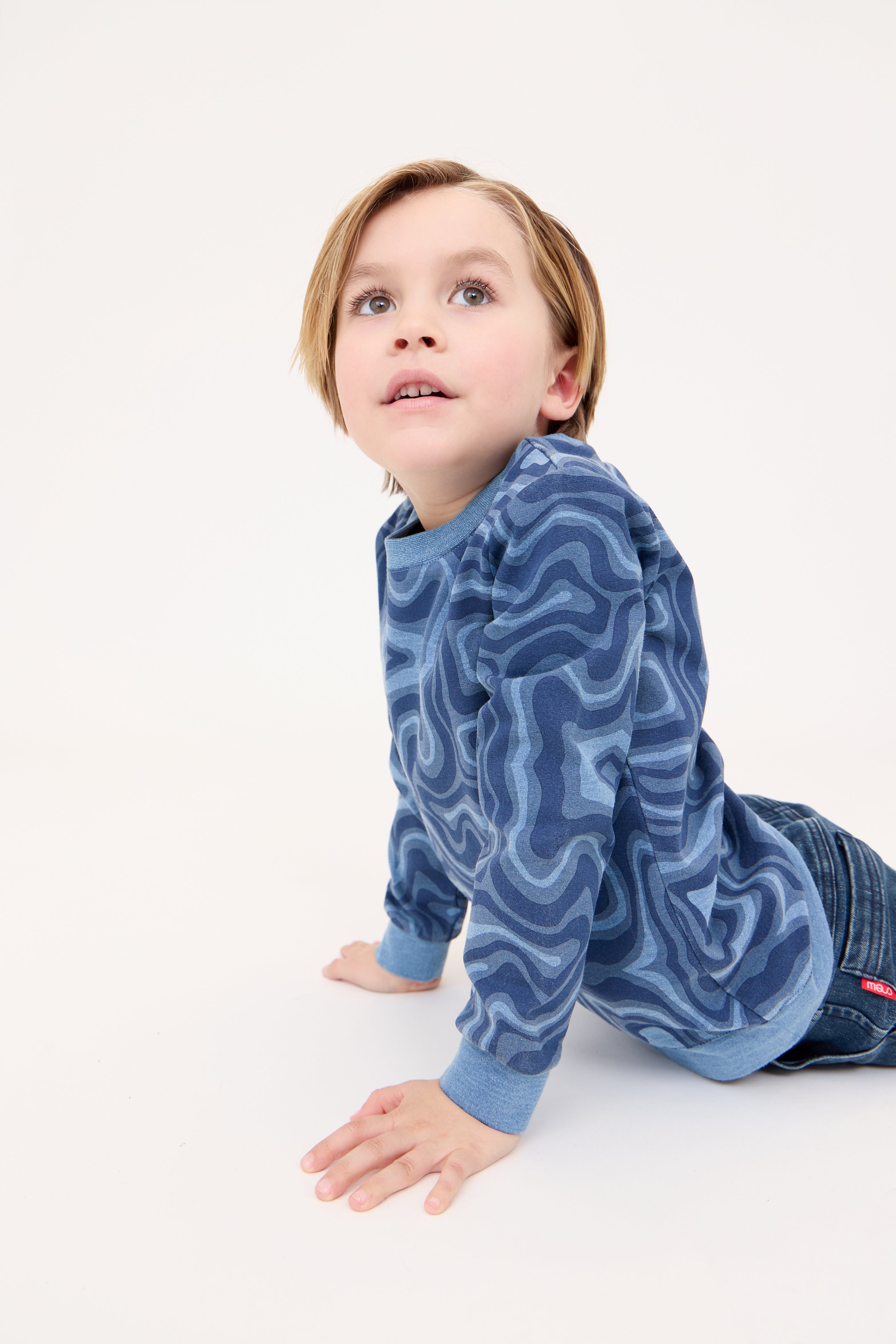 CREW KIDS SIERRA CREWNECK TOP