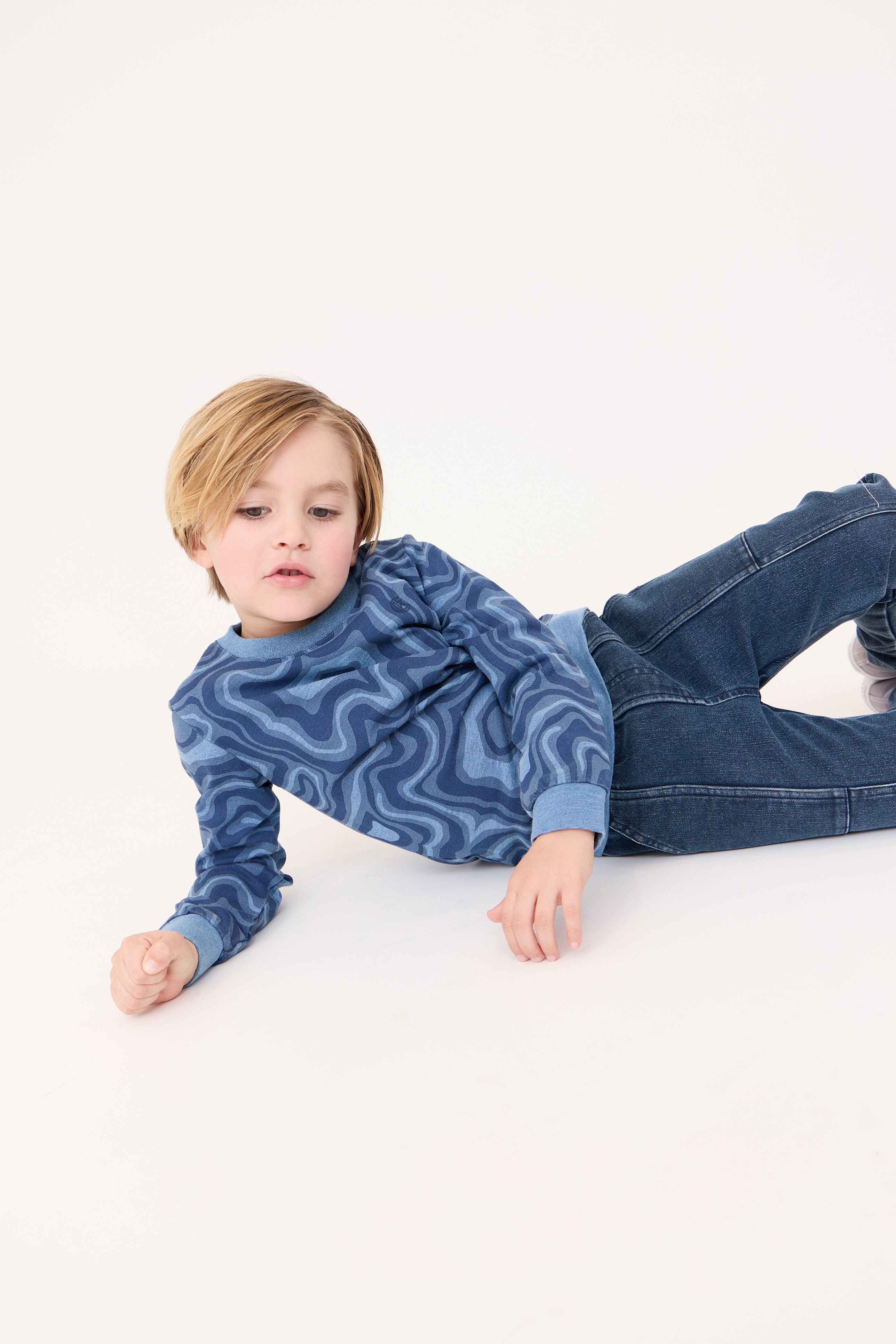 CREW KIDS SIERRA CREWNECK TOP