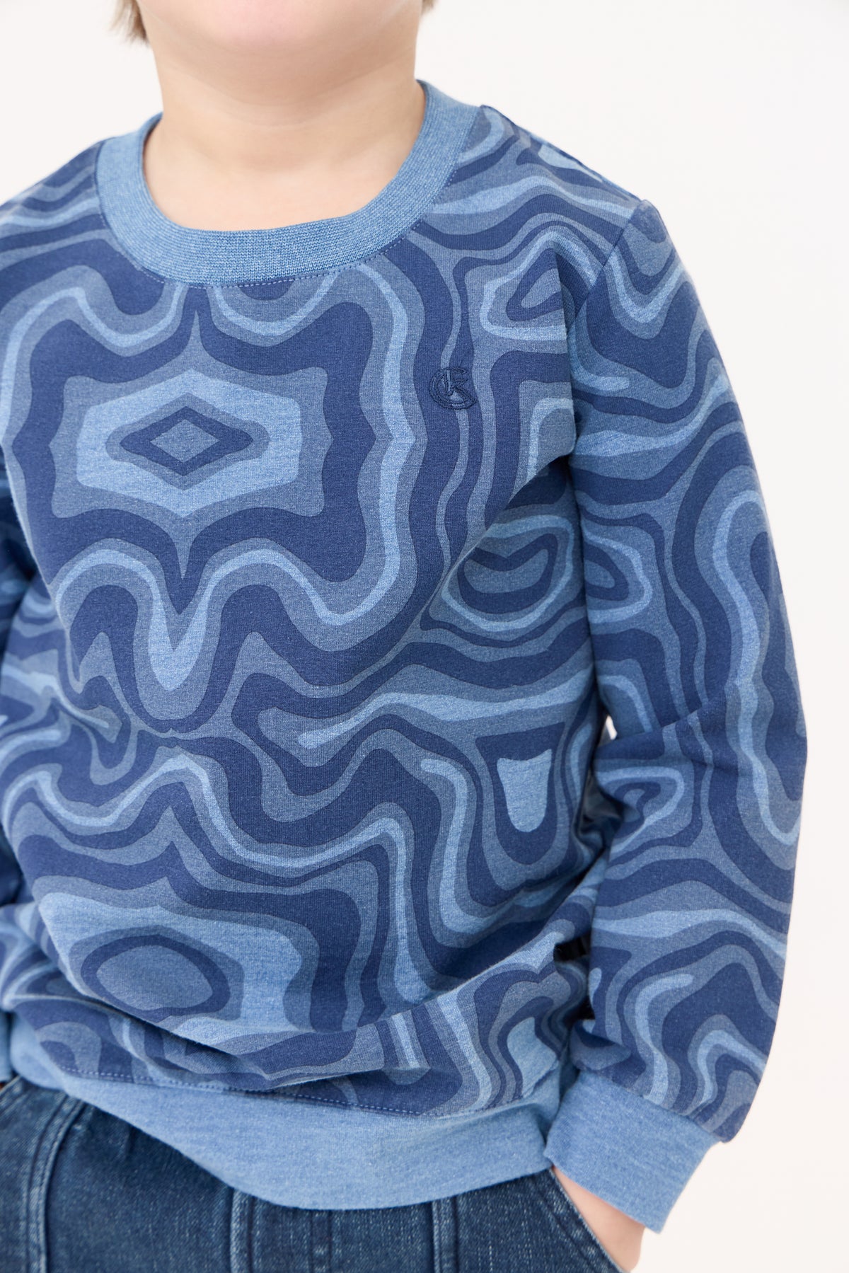 CREW KIDS SIERRA CREWNECK TOP