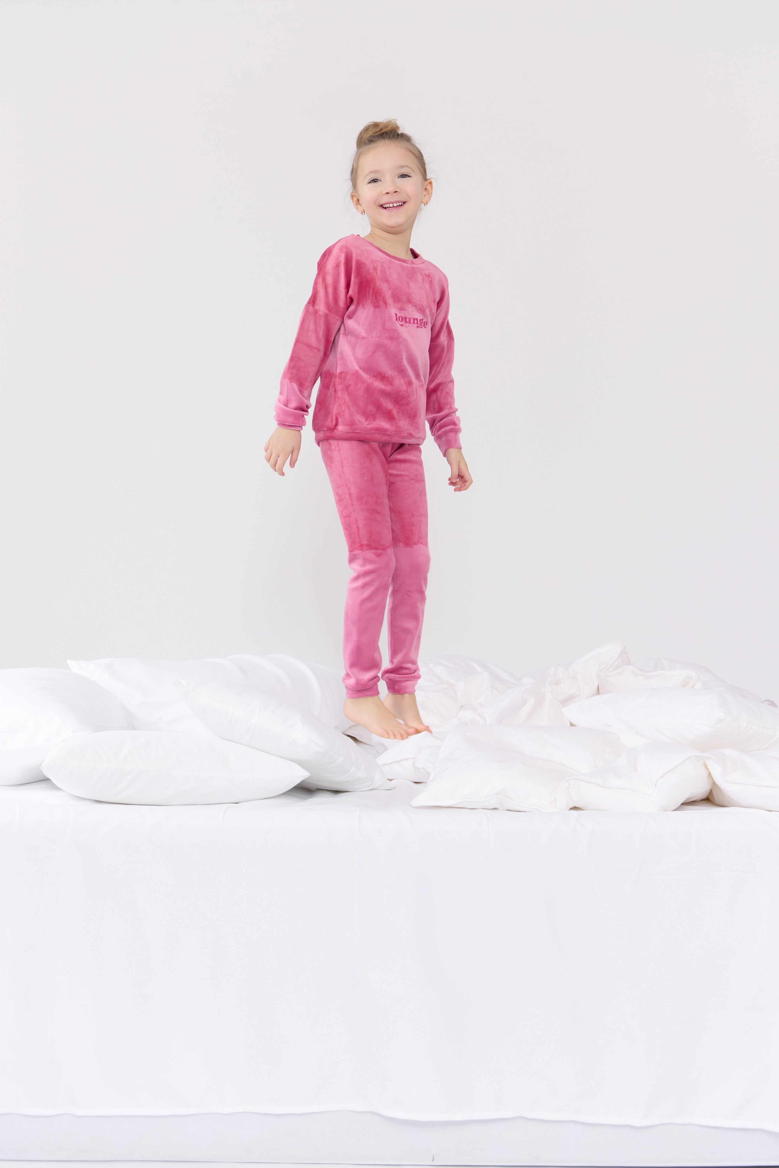 CREW LOUNGE 2PC TIE DYE PJ SET