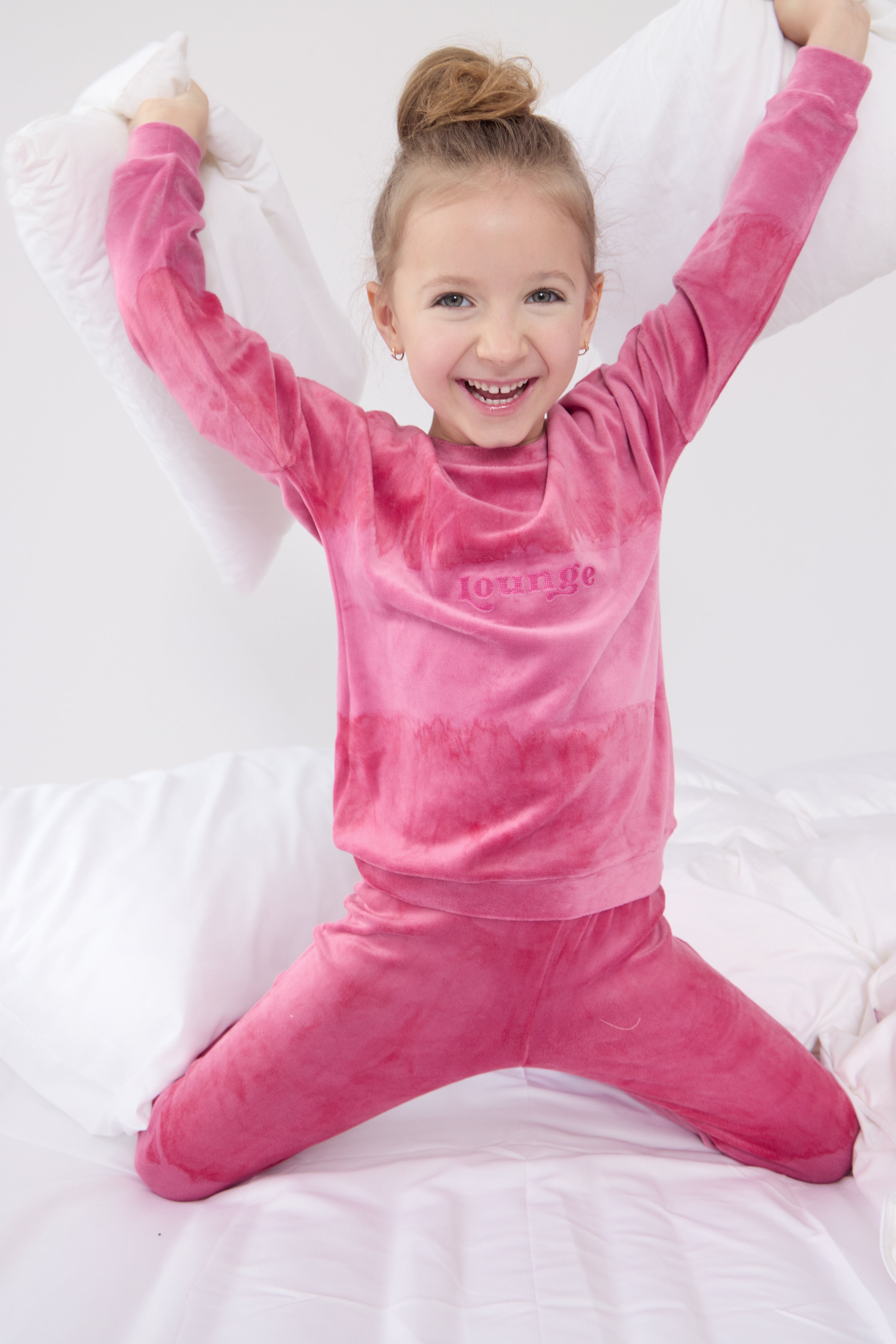 CREW LOUNGE 2PC TIE DYE PJ SET
