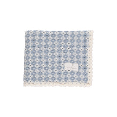 BEBE ORGANIC RETRO CROCHET BLANKET