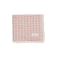 BEBE ORGANIC RETRO CROCHET BLANKET