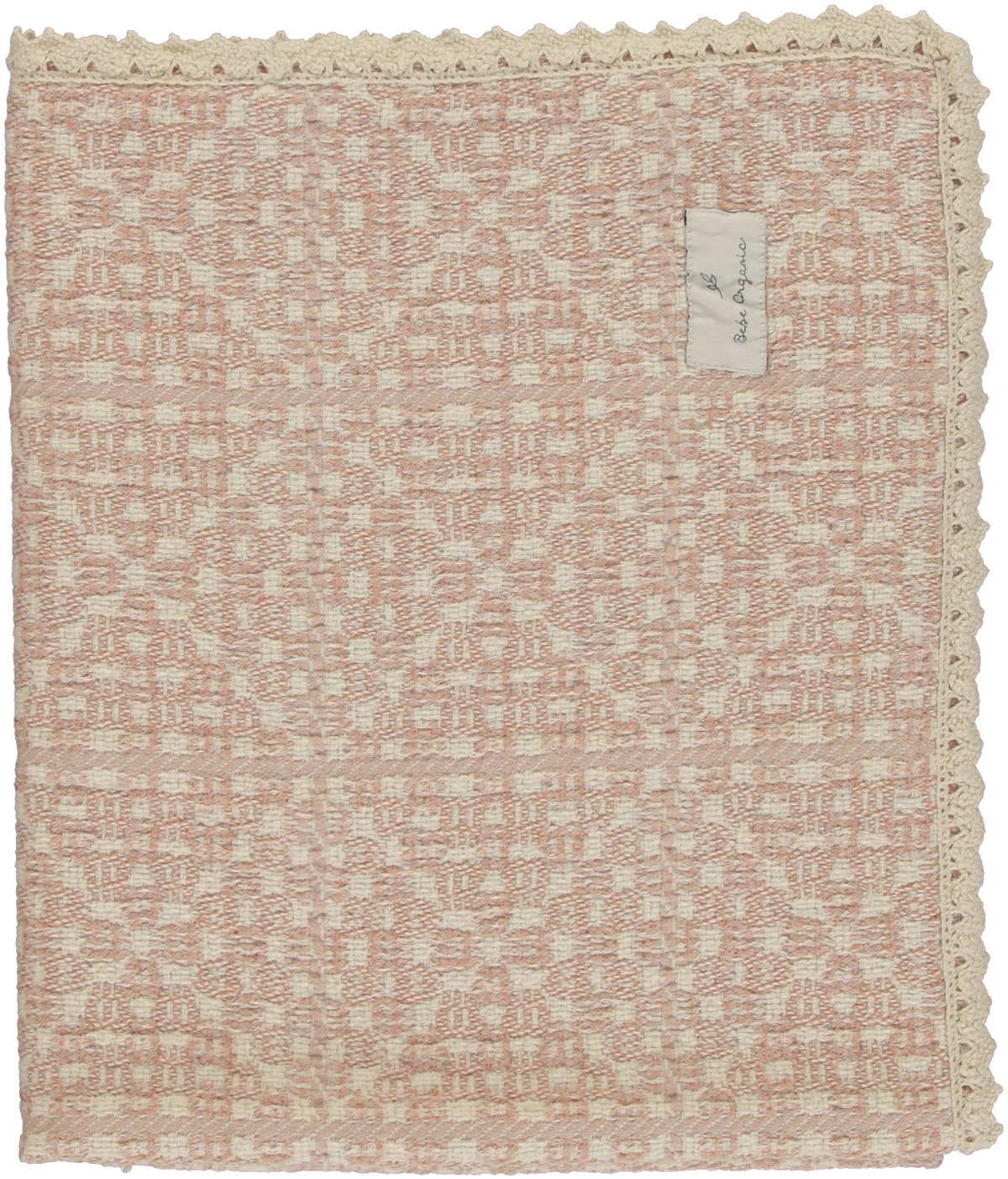 BEBE ORGANIC CROCHET BLANKET