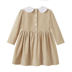 NOU NELLE CRUSHED VELOUR TIE DRESS
