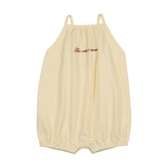 KIN KIN DENIM BUBBLE ROMPER