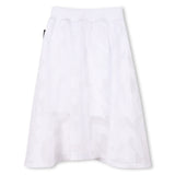 DKNY LOGO PRINT SKIRT