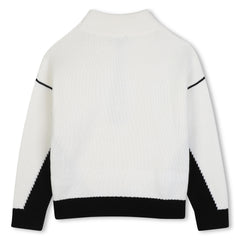 DKNY KNIT PULLOVER DKNY LOGO SWEATER