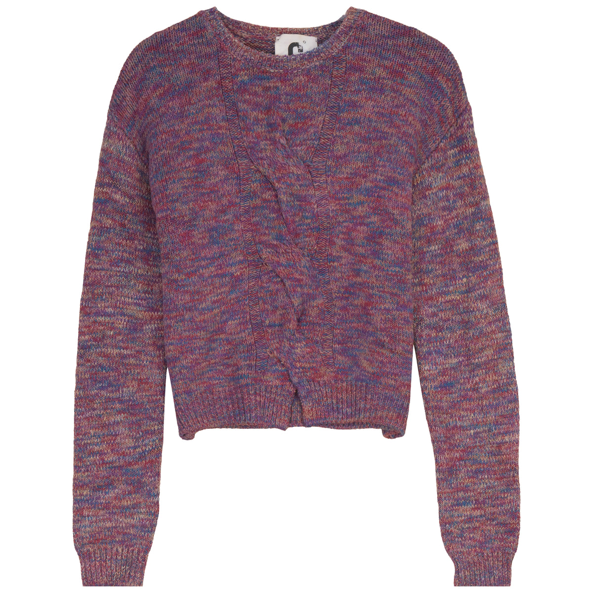 G DEGREE CABLE KNIT SWEATER