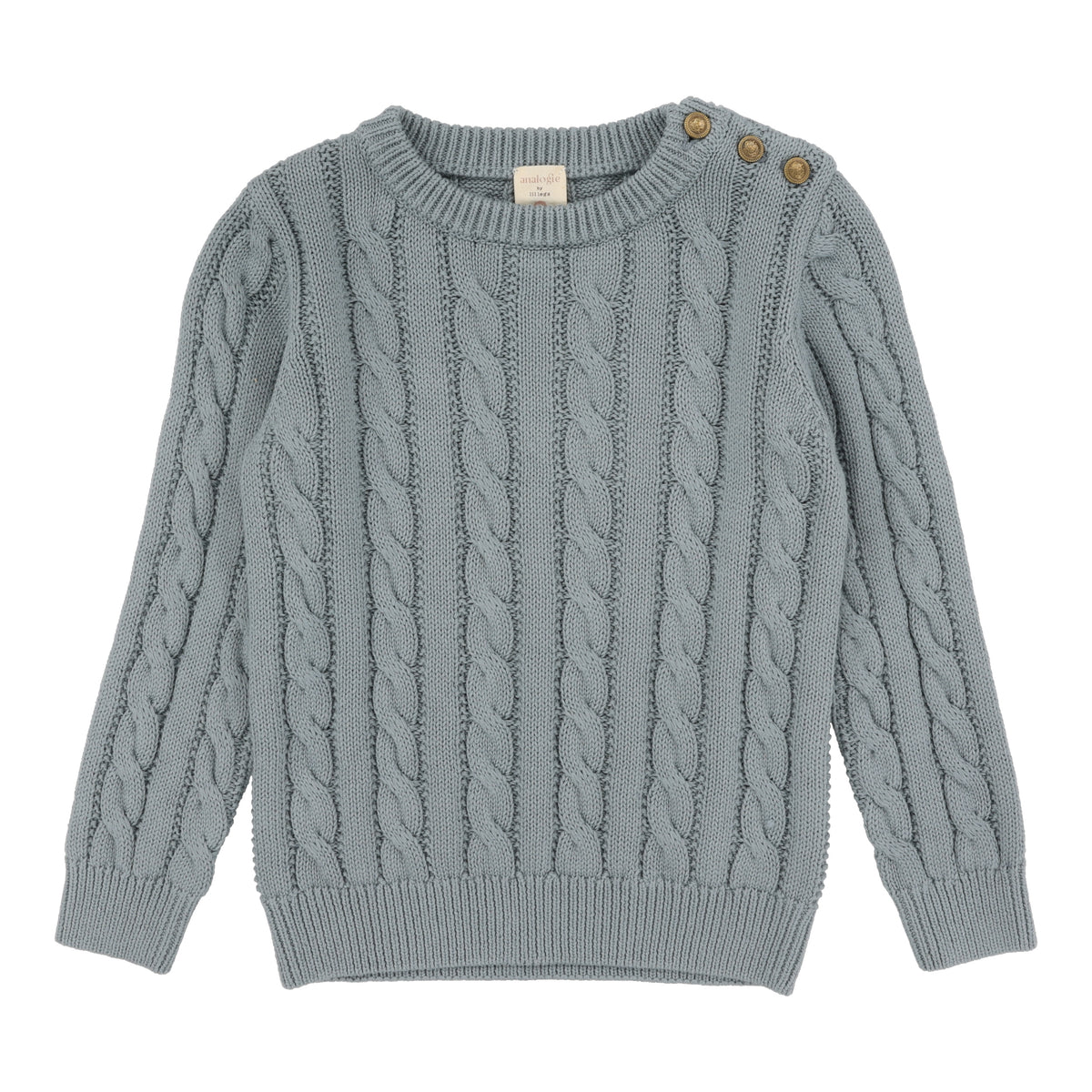 ANALOGIE CABLE KNIT SWEATER