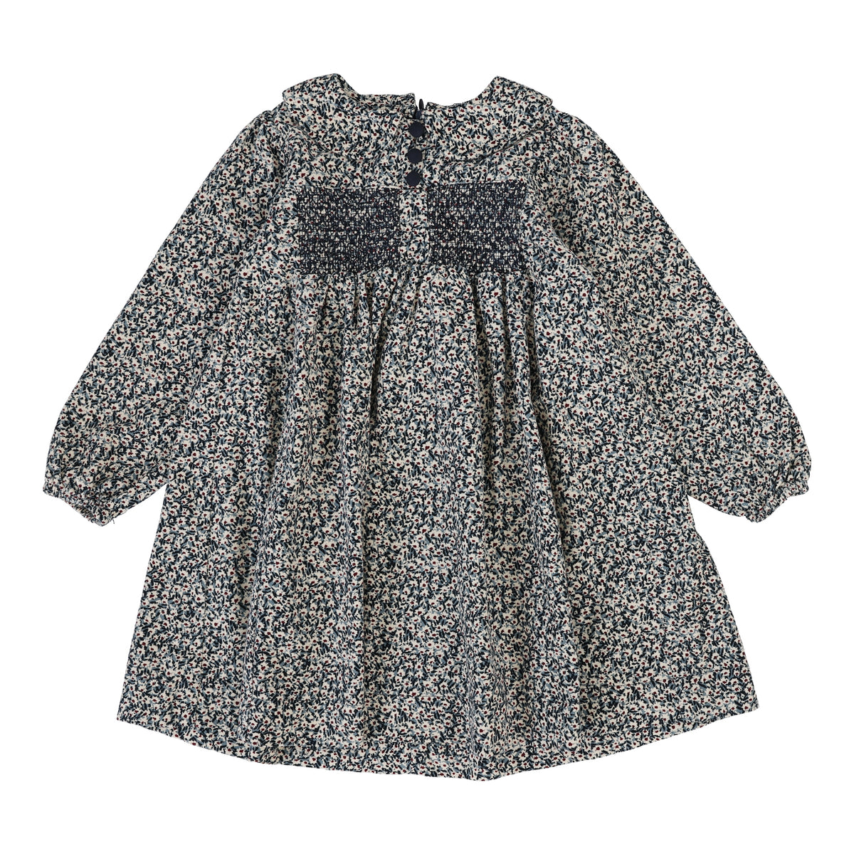 ANALOGIE DAISY FLORAL SMOCKED DRESS