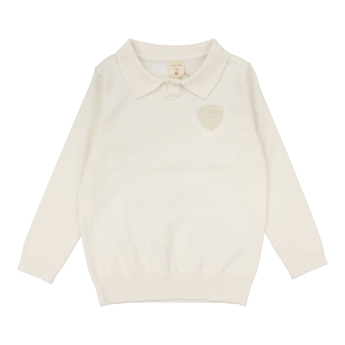 ANALOGIE KNIT EMBLEM POLO