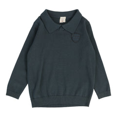 ANALOGIE KNIT EMBLEM POLO