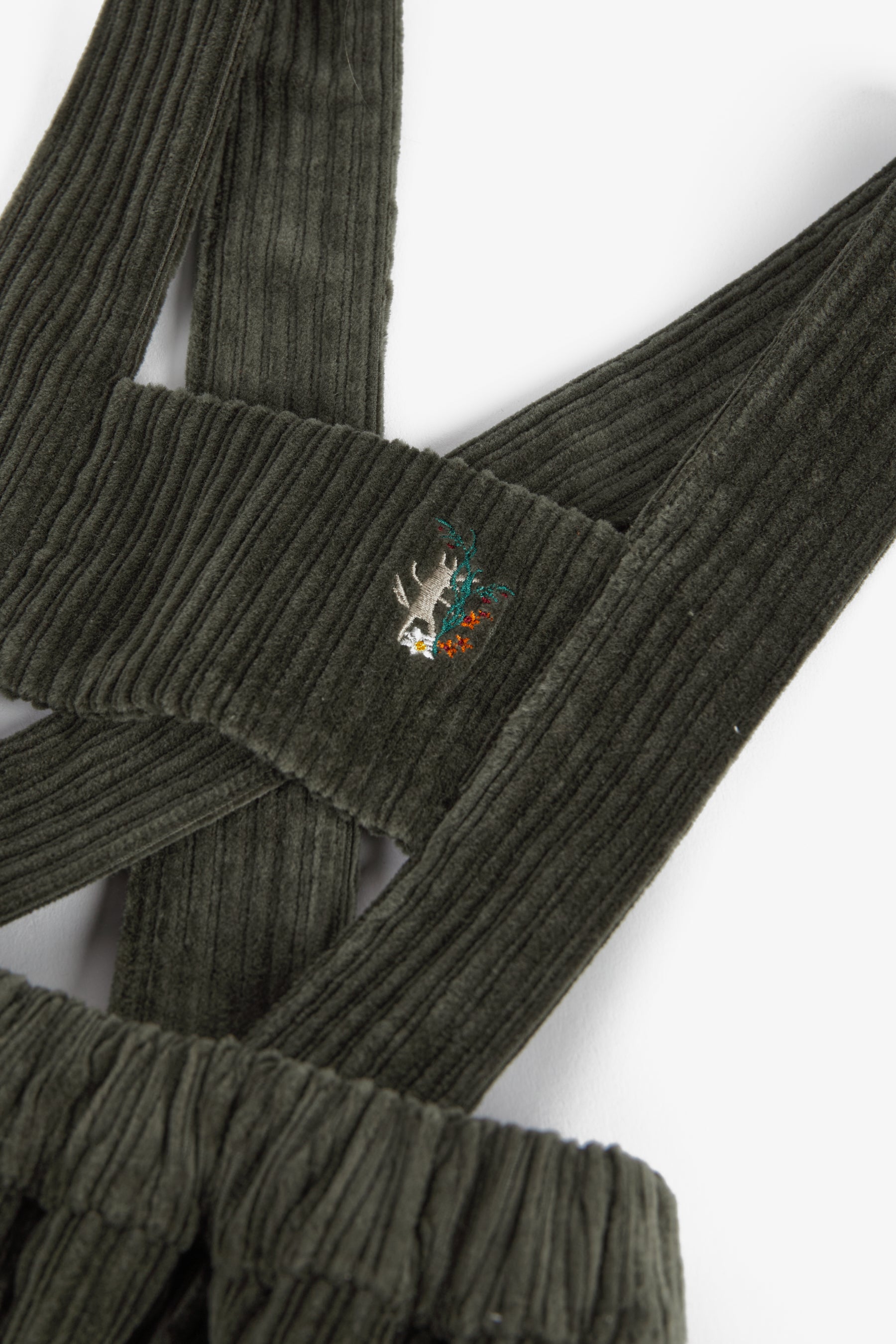 WOLF & RITA CORDUROY SUSPENDER JUMPER