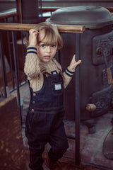 COCO BLANC DENIM OVERALLS