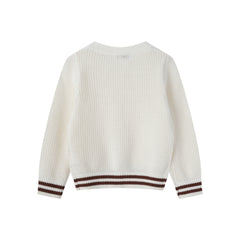 COCO BLANC CROCHET CARDIGAN