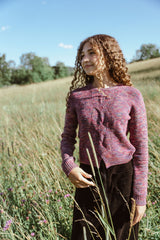 G DEGREE CABLE KNIT SWEATER