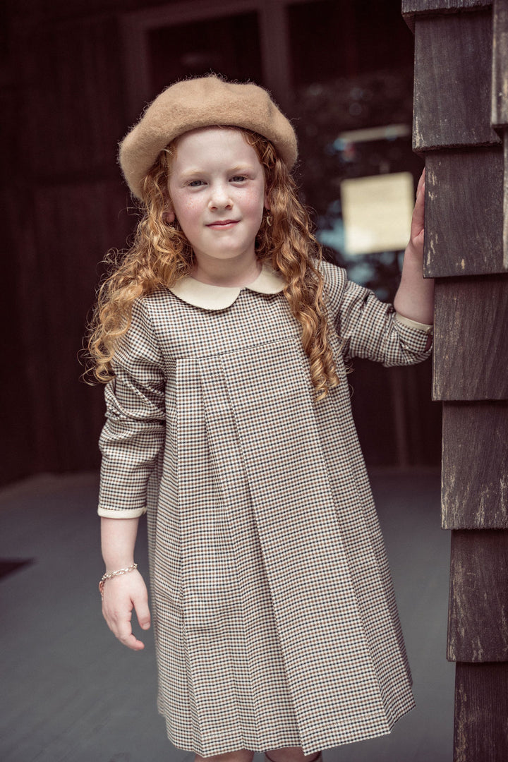 COCO BLANC HOUNDSTOOTH DRESS