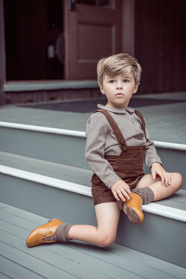 COCO BLANC CORDUROY OVERALLS