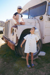 COCO BLANC SS BUTTON DOWN COLLAR DRESS