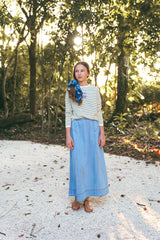 COCO BLANC STRIPED TEE