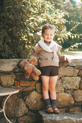 LE BOURDON KNIT SHERPA VEST