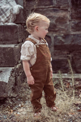 COCO BLANC CORDUROY OVERALLS