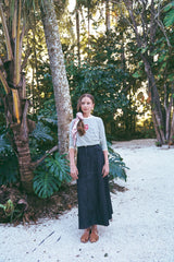 COCO BLANC STRIPED TEE