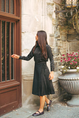 URBAN EDGE PLEATED WRAP SKIRT