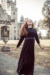 COCO BLANC VELOUR MAXI