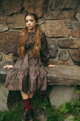 SWEET THREADS MICRO BLOOM PRINT DRESS