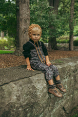SWEET THREADS DUSKWILD FLORAL ROMPER