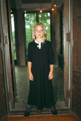 FROO STYLE KNIT COLLAR MAXI