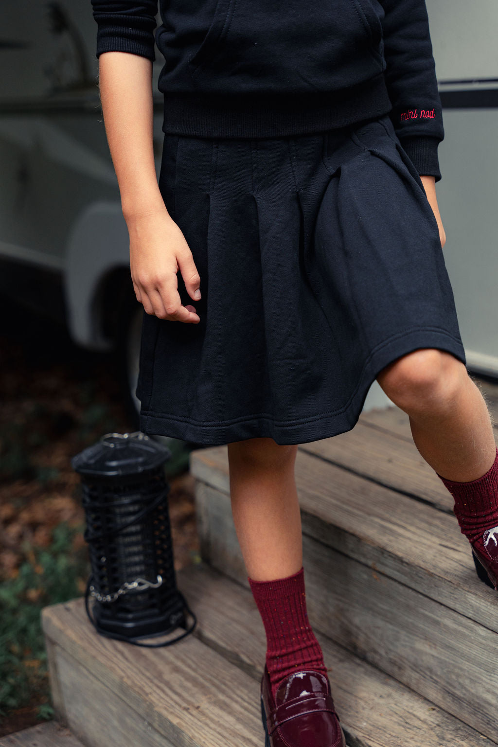 MINI NOD PLEATED SKIRT