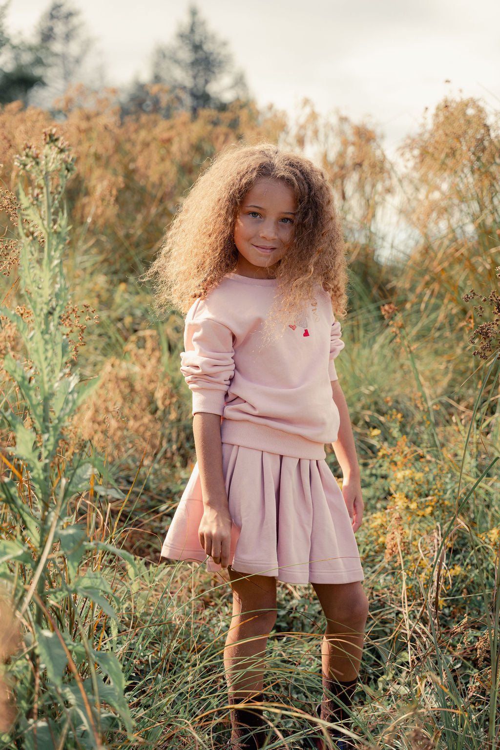MINI NOD PLEATED SKIRT