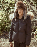 IBIS UPTOWN NATURAL FUR PUFFER