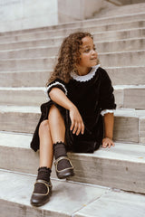 COCO BLANC VELVET DRESS
