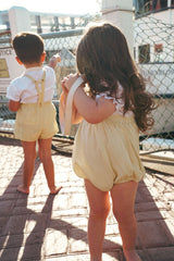 CALLA LILI LINEN ROMPER