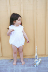 CALLA LILI SCALLOPS ROMPER