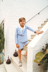 FYVE 2PC THE REGENTS BLAZER WITH SHORTS SET