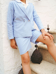FYVE 2PC THE REGENTS BLAZER WITH SHORTS SET