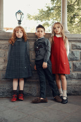 COTTIER LYLA CHECKED JUMPER