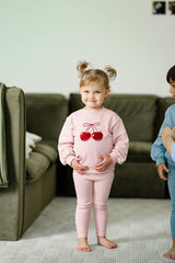 POUF 2PC CHERRY SET