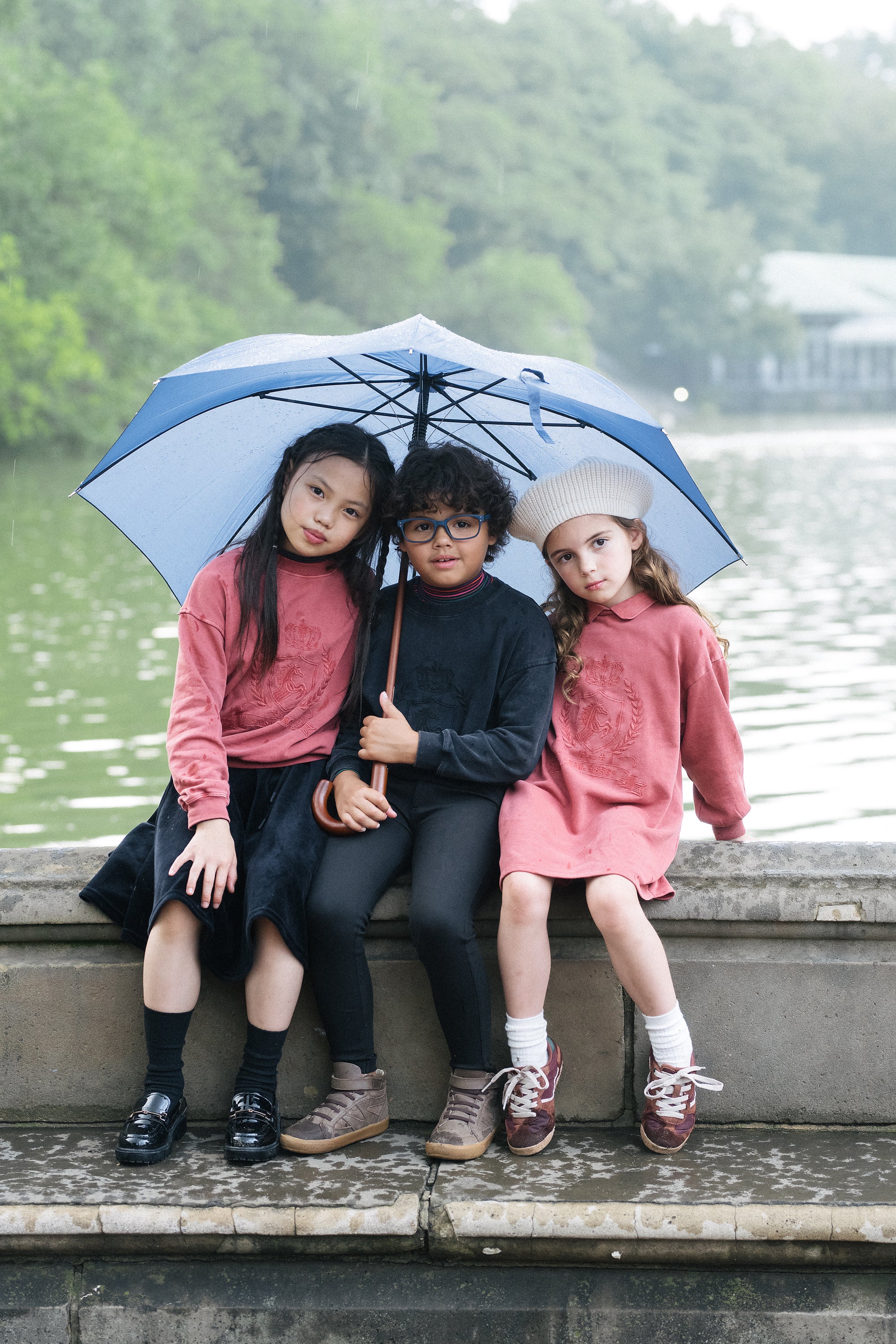 ANALOGIE EMBLEM SWEATSHIRT DRESS