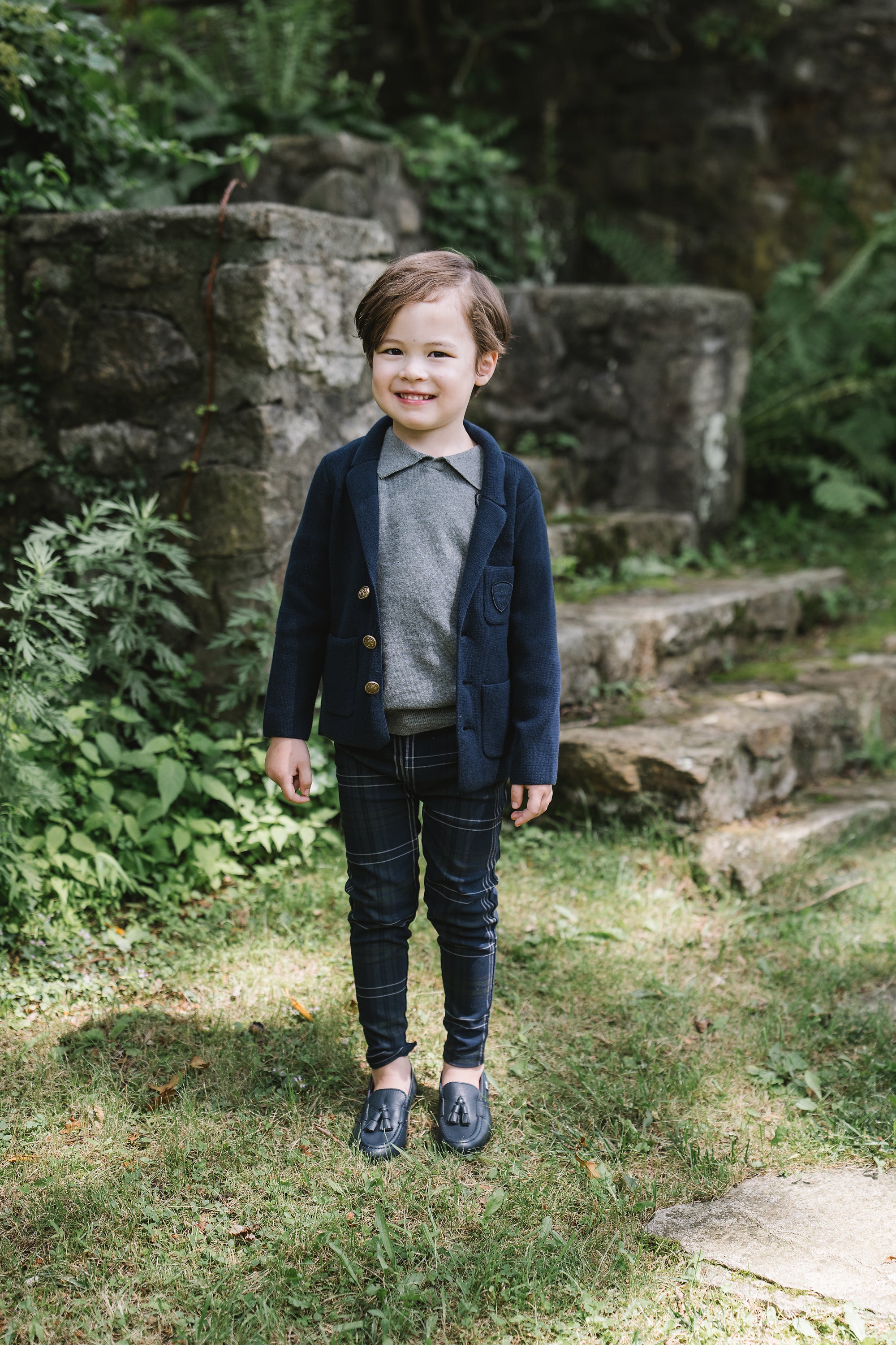 ANALOGIE CREST KNIT BLAZER