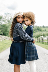 LIL LEGS KNIFE PLEATED SKIRT