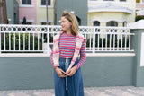 FROO STYLE DRAWSTRING DYLAN MAXI SKIRT